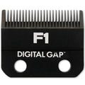 COCCO Digital Gap Graphene F1 Taper Fade Clipper Replacement Blade, Screw-Mounted, for COCCO Veloce & Hyper Veloce Clippers and Standard Blade Dimensions (45.5 mm Width, 18.0 mm Screw Distance)