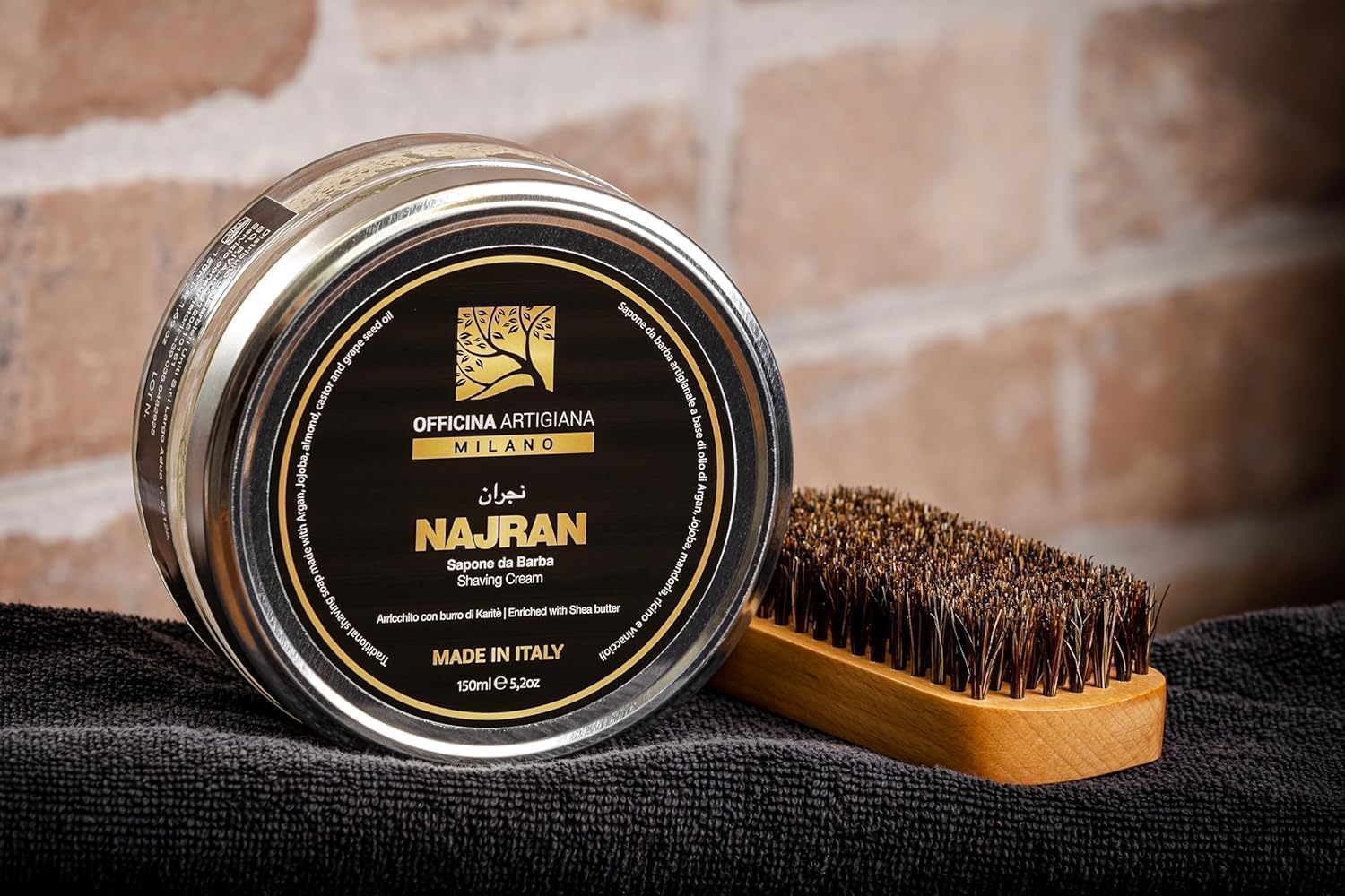 Officina Artigiana Najran Shaving Soap, Made in Italy, 150 ml