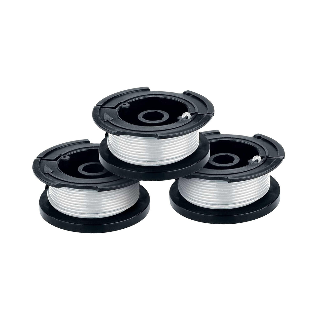 BLACK+DECKER Weed Eater String, Genuine OEM Authentic Trimmer Line, 3-Pack, 30-Feet of Replacement Spool, 0.065-Inch Diameter (AF1003ZP)
