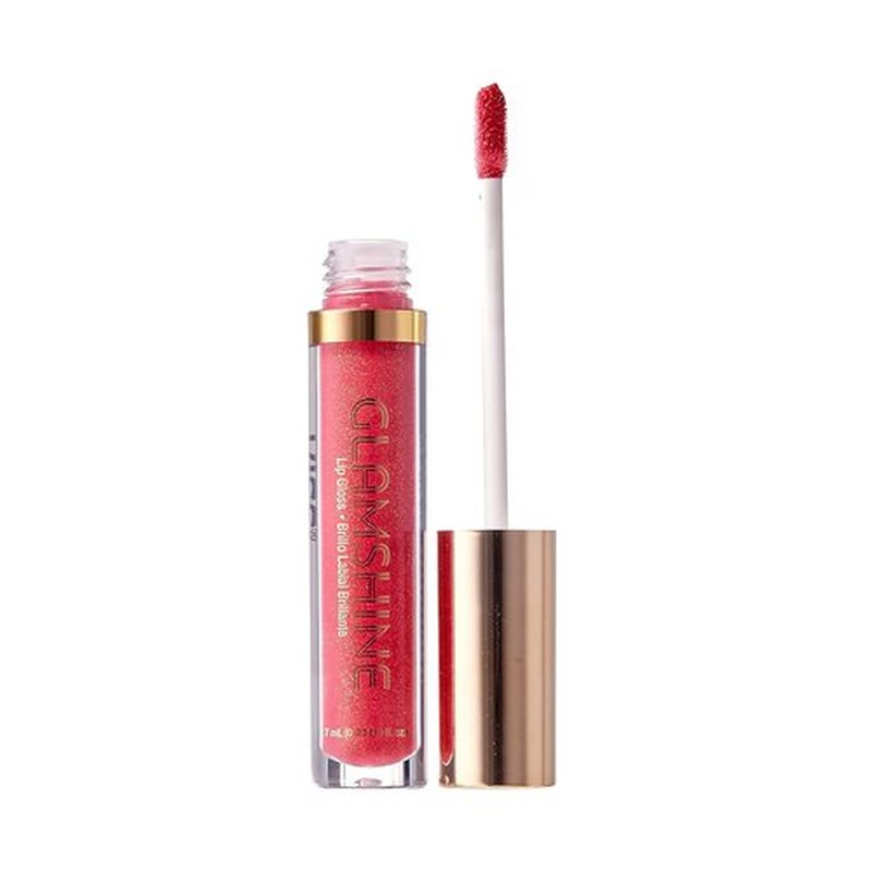 KISS Glam Shine Vita Lip Gloss - Orgasmic Shade | Hydrating & Glossy Finish (1 Pack)