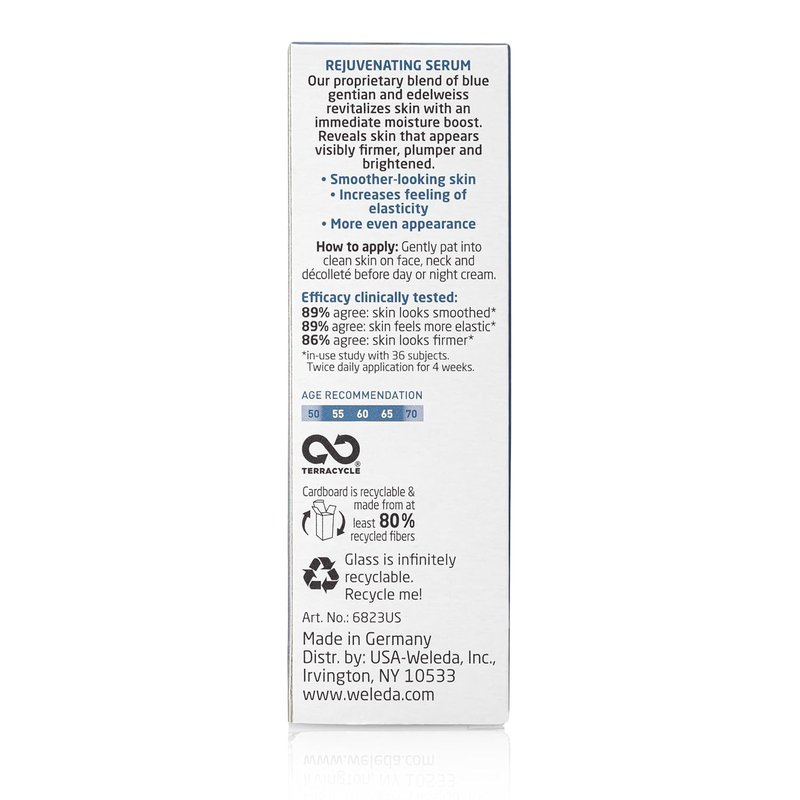 Weleda Rejuvenating Serum - Anti-Aging Formula for Youthful Skin | 30ml