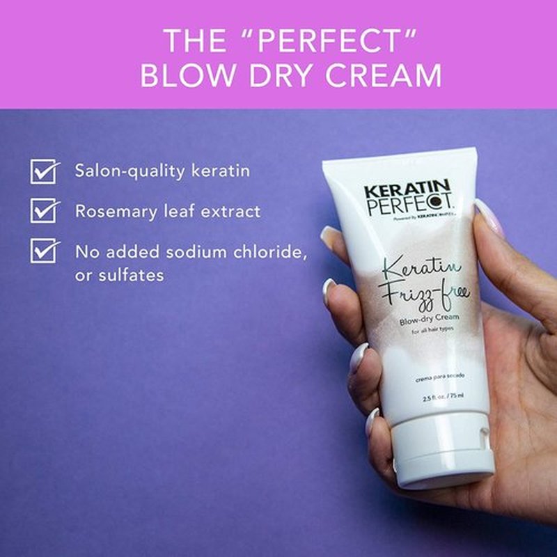 Keratin Perfect KP Frizz-Free Hair Treatment | 2.5oz for Smooth, Manageable Hair