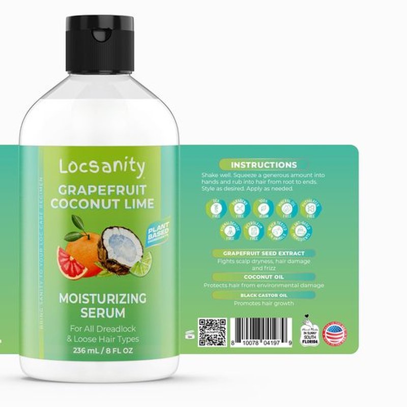 Locsanity Grapefruit Coconut & Lime Deep Moisturizing and Nourishing Serum