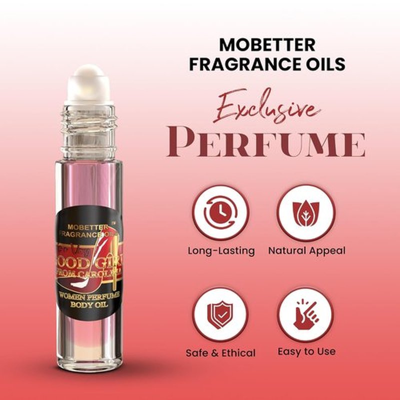 MOBETTER Fragrance Oils | She's A Very Good Girl Perfume Body Oil - 0.33 Fl Oz, Long-Lasting Scent