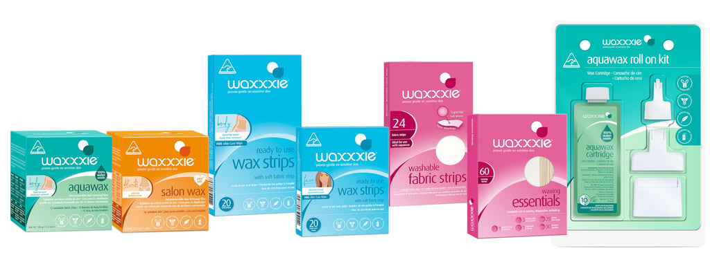Waxxxie Ready to Use Sensitive Wax Strips Body 20 Pack | Salon Formula | 100% Vegan | No Preparation Needed | Reusable up to 5x | After Wax Oil Included