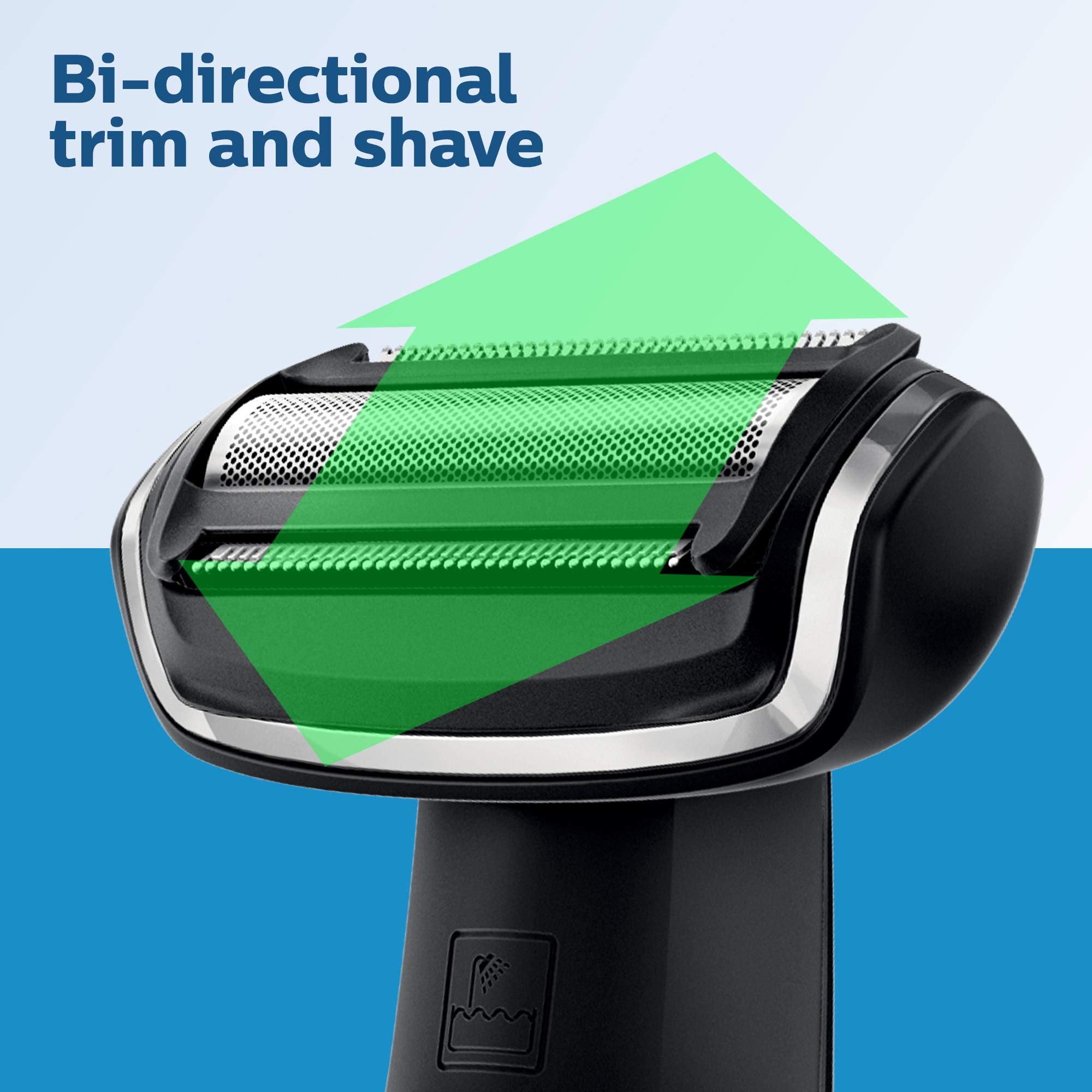 Philips Norelco Genuine Bodygroom Replacement Trimmer/Shaver Foil, BG2000/40
