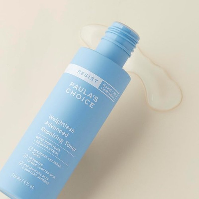 Paula's Choice Advanced Repairing Face Toner - Niacinamide & Hyaluronic Acid, Hydrating Formula for All Skin Types, 4oz