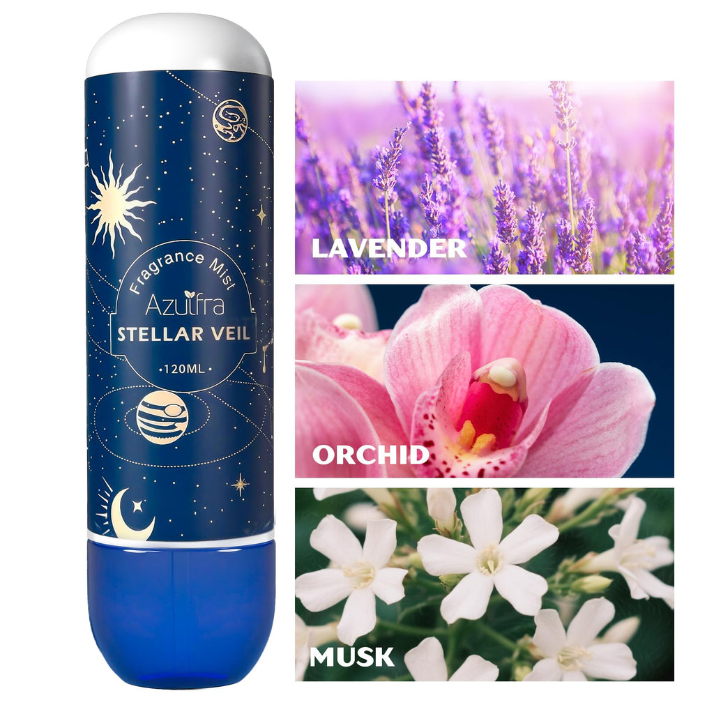 Azulfra Body Spray for Wowen, Hair & Body Fragrance Mist, Long Lasting Fragrance Spray, 4 fl.oz Stellar Veil