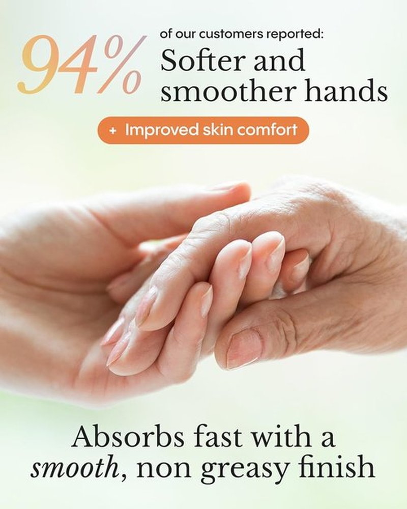 FRØYA Organics Hand Balm - Instant Softening with Shea Butter & Jojoba | Non-Sticky Formula | 30ml