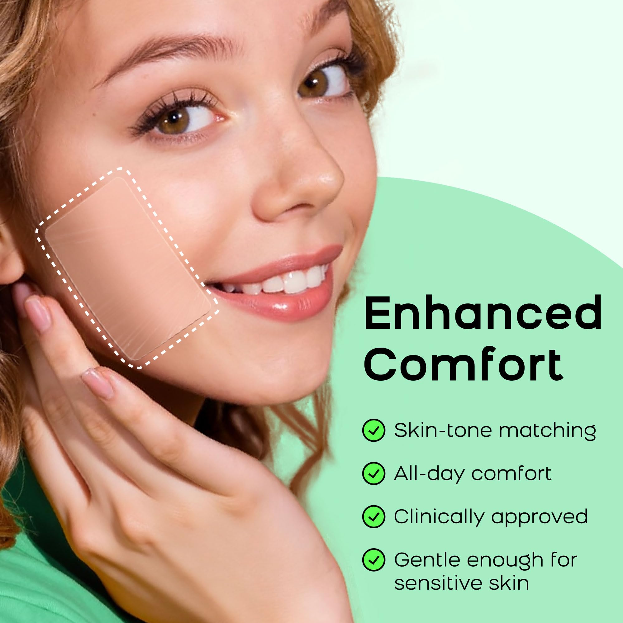AVAPY XL Hydrocolloid Acne Patches - Extra Large Pimple Patches for Cystic Acne on Face & Body | Nose, Chin, Back & Bacne Treatment | Vegan & Cruelty-Free (8 Count)