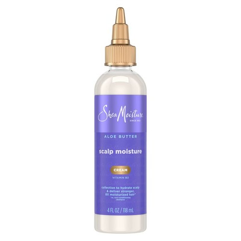 SheaMoisture Hair Cream Aloe Butter & Vitamin B3 With A Boost Of Hydration To Hydrate Scalp + Moisturized Hair 4oz