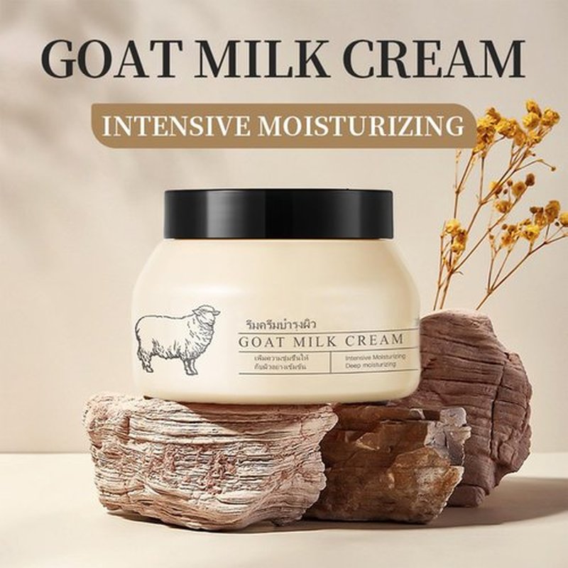 Grospe Goat Milk Anti-Wrinkle Cream - Hydrating Face Moisturizer with Peptides for Mature Skin | 3.5oz