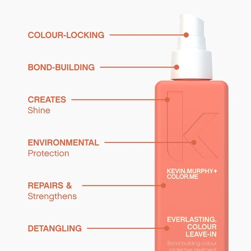 KEVIN.MURPHY EVERLASTING.COLOUR LEAVE-IN - Leave-In Conditioner Spray - For Coloured Hair - Bond Building Treatment - Colour Protection - Acidic pH - 150 mL / 5.1 fl oz (Pack of 2)