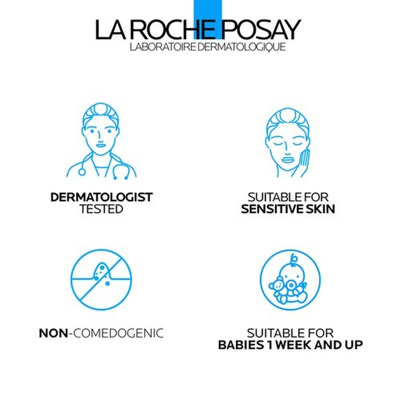 La Roche-Posay Cicaplast Balm B5+, Madecassoside + Shea Butter + Vitamin B5 Panthenol, Healing Ointment & Therapeutic Multi Purpose Calming Cream for Dry & Irritated Skin, Paraben Free, 100ml