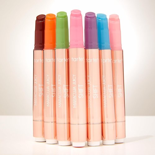 Tarte Maracuja Juicy Lip & Cheek Shift - pH-Powered Stain & Gloss Balm with Hyaluronic Acid for Moisturized Lips & Cheeks