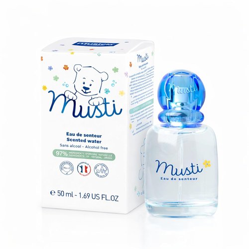 Mustela Musti - Baby Plant-Based Perfume & Cologne Spray - Delicate Chamomile & Honey Scent - 1.69 fl. oz.