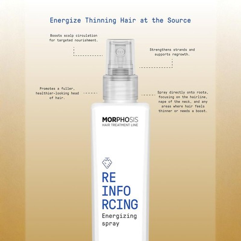 Framesi Morphosis Leave-In Conditioner Spray - Reinforcing Treatment for Scalp & Thinning Hair | 5.1 fl oz
