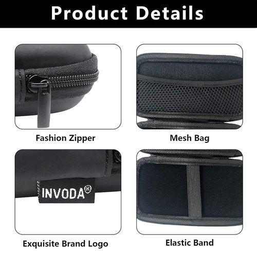 INVODA Electric Shaver Case - Showerproof Hard Case for Norelco OneBlade Razor | Protective Storage Box