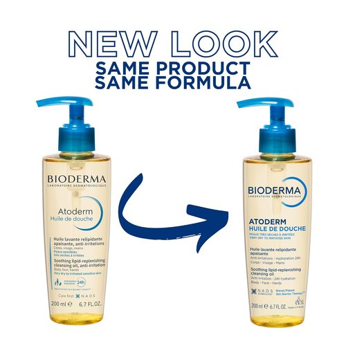 Bioderma Toderm Shower Oil - Ultra-Nourishing Cleansing Oil for Dry to Very Dry Skin | 500ml