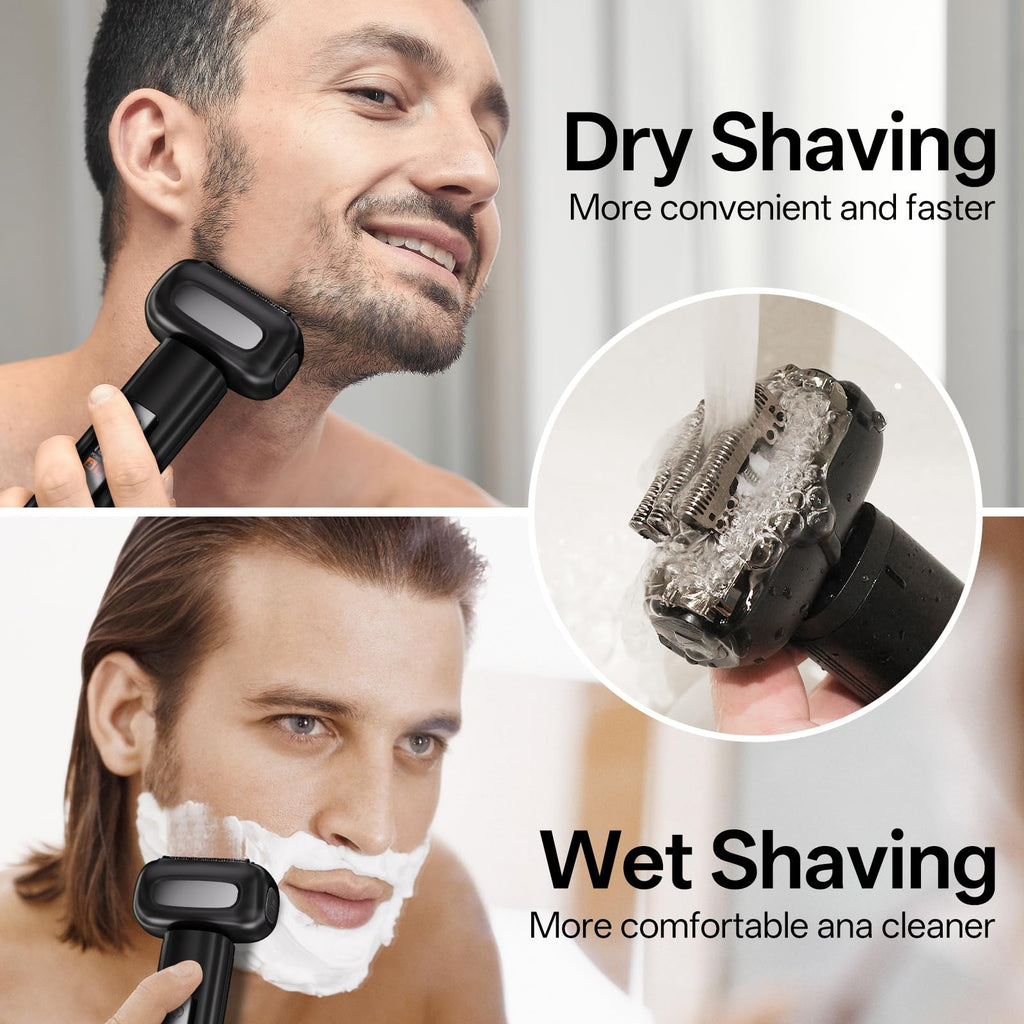 PRITECH Electric Foil Shaver for Men, Electric Razor for Men Face