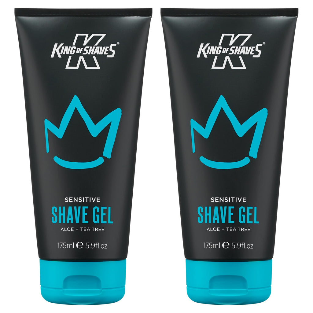 King of Shaves Sensitive Shave Gel Duo 2 x 5.92 fl oz