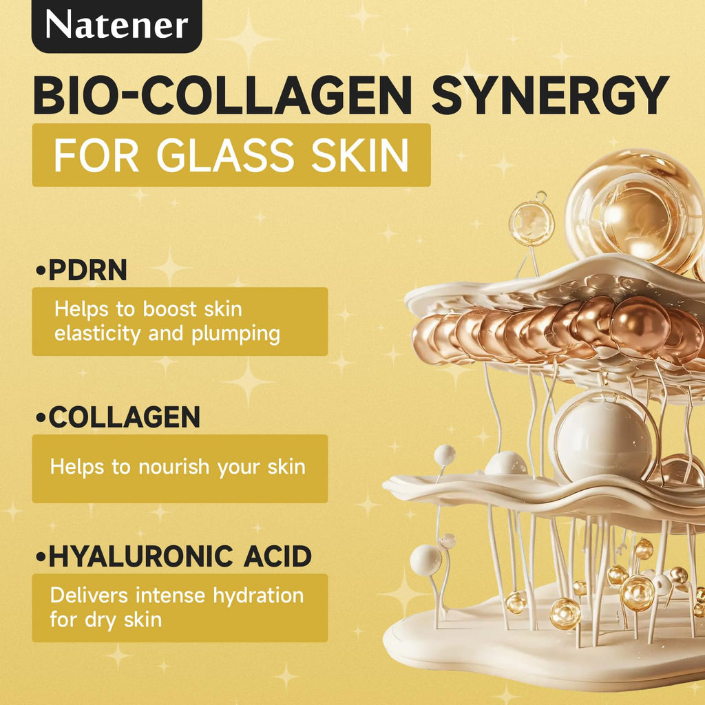 30 pairs 5%PDRN Under Eye Patches, 24K Gold Eye Patches for Puffy Eyes, Dark Circles, Under Eye Bags & Wrinkle | Collagen, Retinol, Hyaluronic, Peptides, Kojic Acid, Caffeine, Korean Skincare Eye care