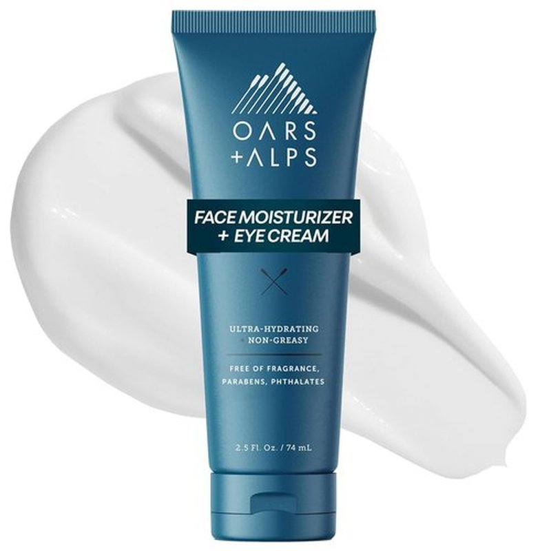 Oars + Alps Anti-Aging Face Moisturizer - Hydrating Eye Cream with Shea Butter & Jojoba Oil | Lightweight, Vegan, Gluten-Free
