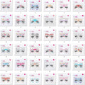 32 PCS Face Gems (RANDOM DESIGNS) Self- Adhesive Glitter Jewel Tattoo Sticker Festival Gems Rave Party Body Make Up C2ZAKMIX-A
