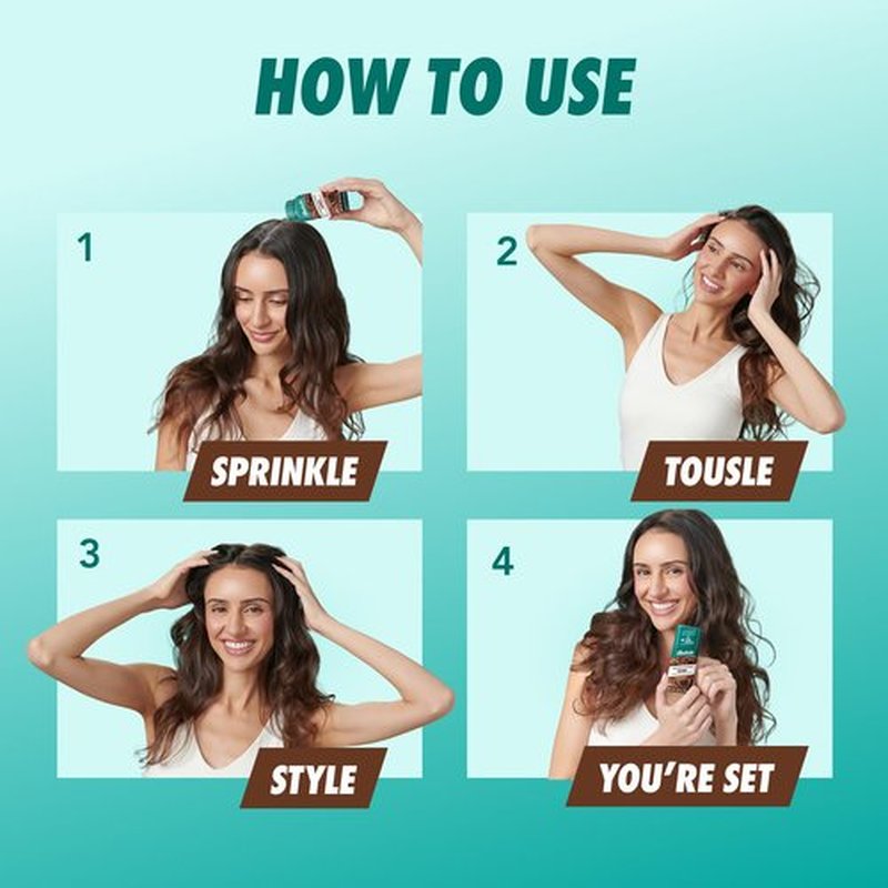 Batiste Powder Dry Shampoo, Oil-Absorbing, Non-Aerosol, Blends Seamlessly for Dark Hair, Instant Hair Refresh, TSA Compliant (1.06 oz)