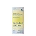 ATTITUDE Mineral Sunscreen Stick - SPF 30, EWG Verified, Plastic-Free, Unscented, 2.1 Ounces