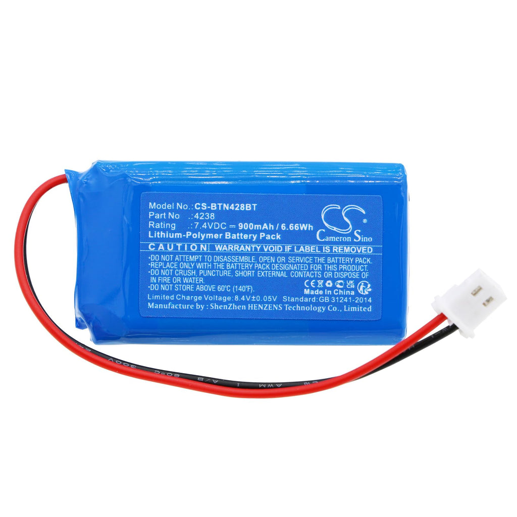 Cameron Sino 900mAh / 6.66Wh Replacement Battery for Bticino 4216, 4280, 4238