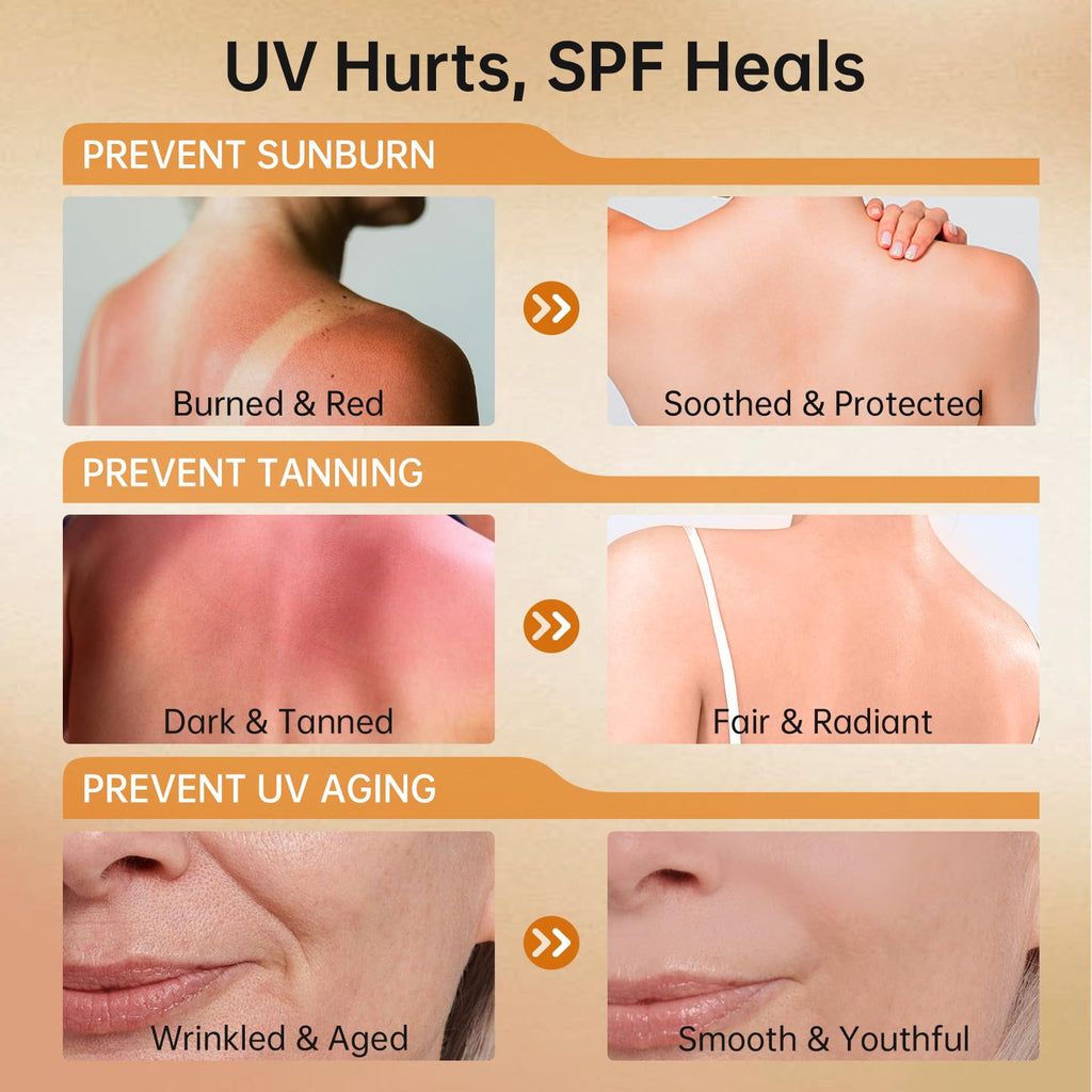 VGO Hair Removal Cream & Tinted Sunscreen SPF50
