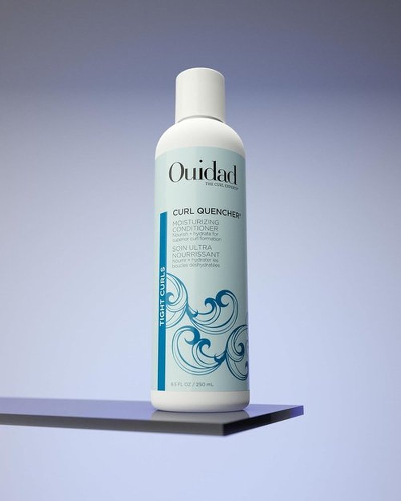 Ouidad Curl Quencher Bundle | Moisturizing Shampoo, Conditioner & Curl Cream - 8.5 fl oz Each, Vegan, Color-Safe, Frizz Control