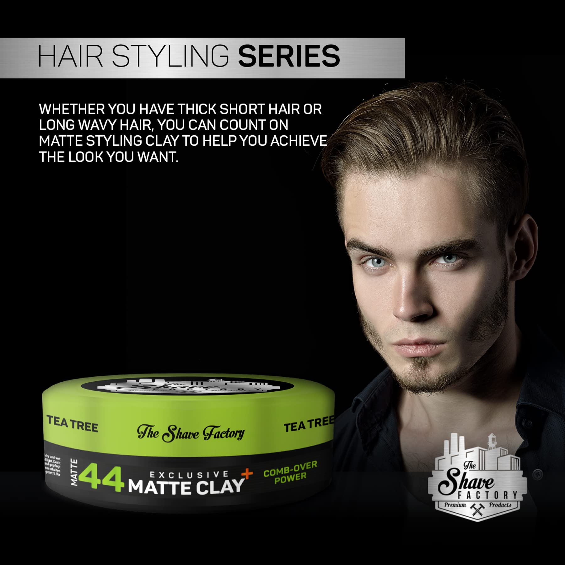 the shave factory Hair Styling Series (44 COMB-OVER POWER)