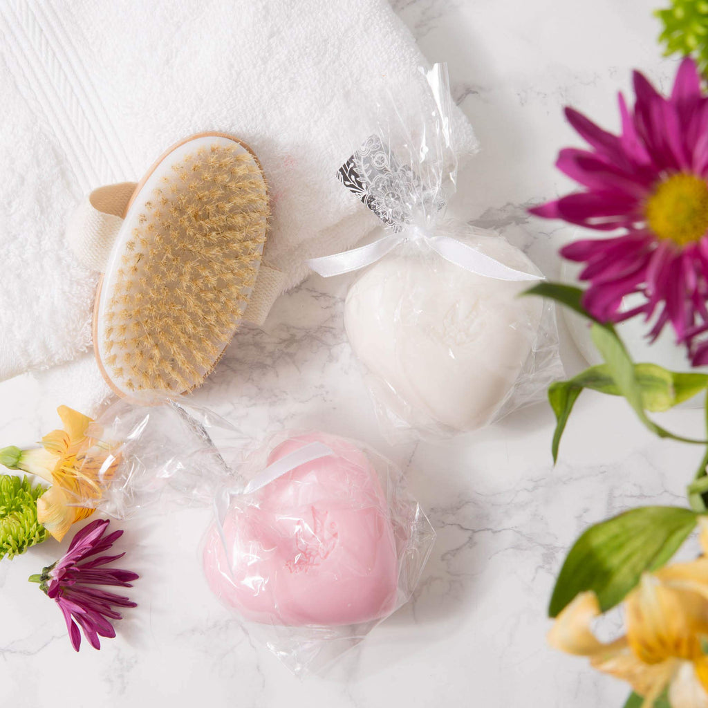 Pre de Provence Hearts Collection Shea Butter Enriched Gift Soap, Tea Rose, 0.5 Pound