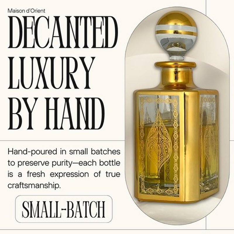 Spice and Bloom Perfume Oil - Long-Lasting Alcohol-Free Blend of Oriental Cinnamon, Jasmine & Oud | 12 mL