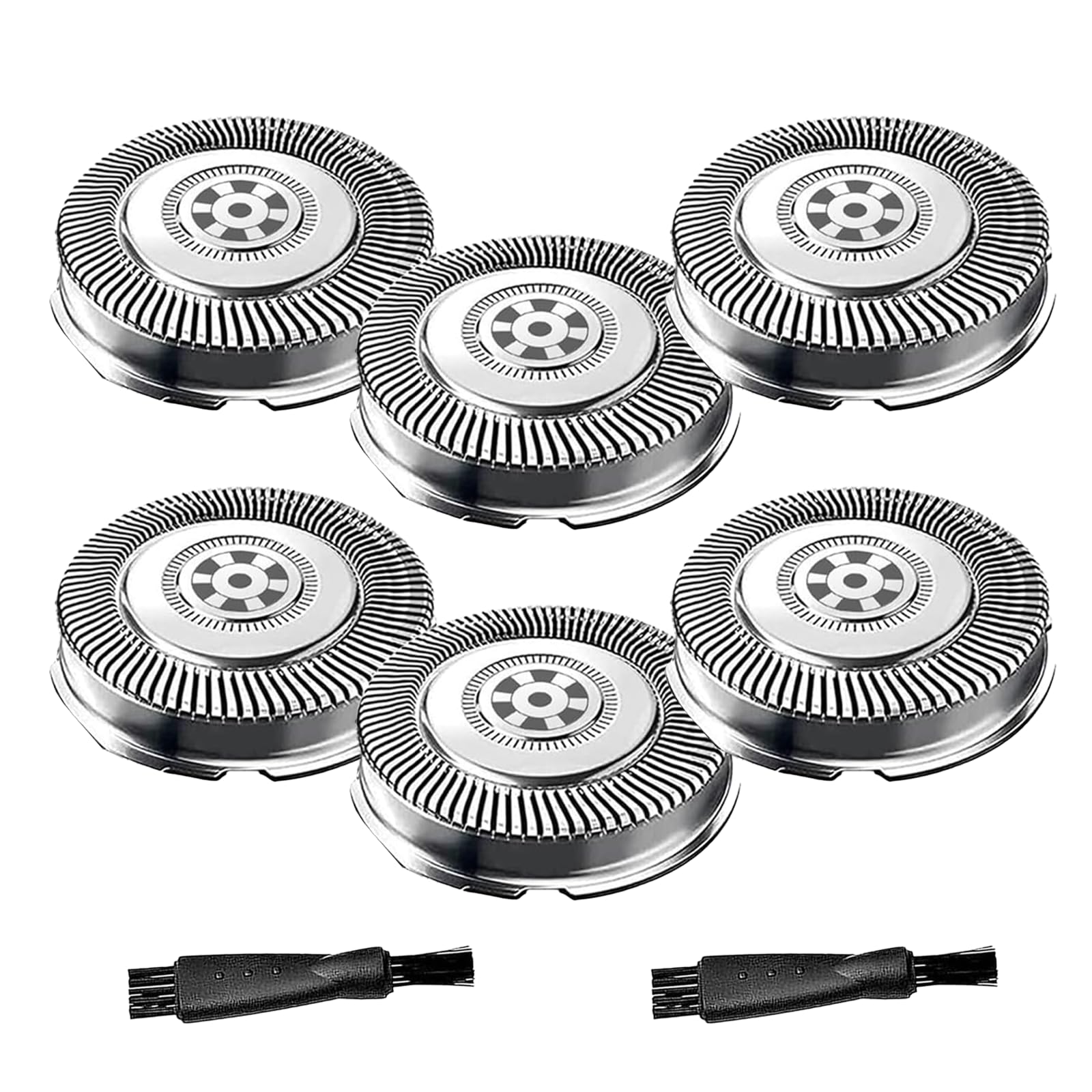 6 Pack SH71/52 Replacement Heads Compatible with Philips Norelco Series 7000 and Angle 5000 Series, SH71 Upgraded Replacement Blades Compatible with Philips Electric Shaving Series 7000 S7311 S7370