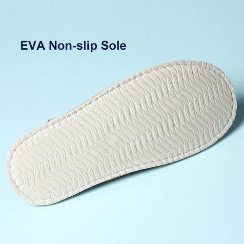 COZYAREA SPA, 6/12 Pairs Disposable Slippers for Guests, Soft Polar Fleece, Washable Reusable, Unisex for Wedding Party Bedroom Hotel And House Travel (3 Pairs Each Grey + Beige)