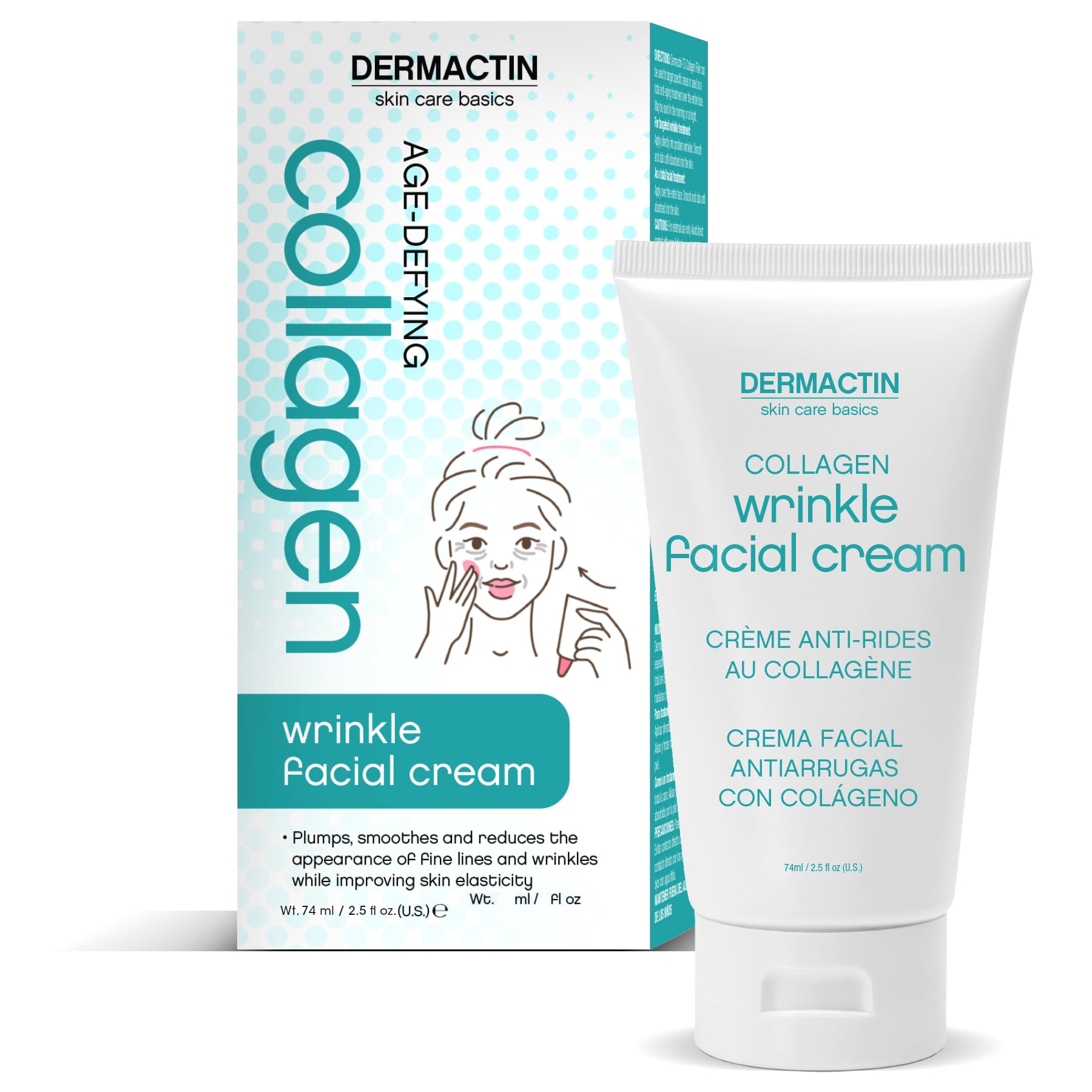 Dermactin-TS Collagen Filler Wrinkle Reducer 2.5 Ounce