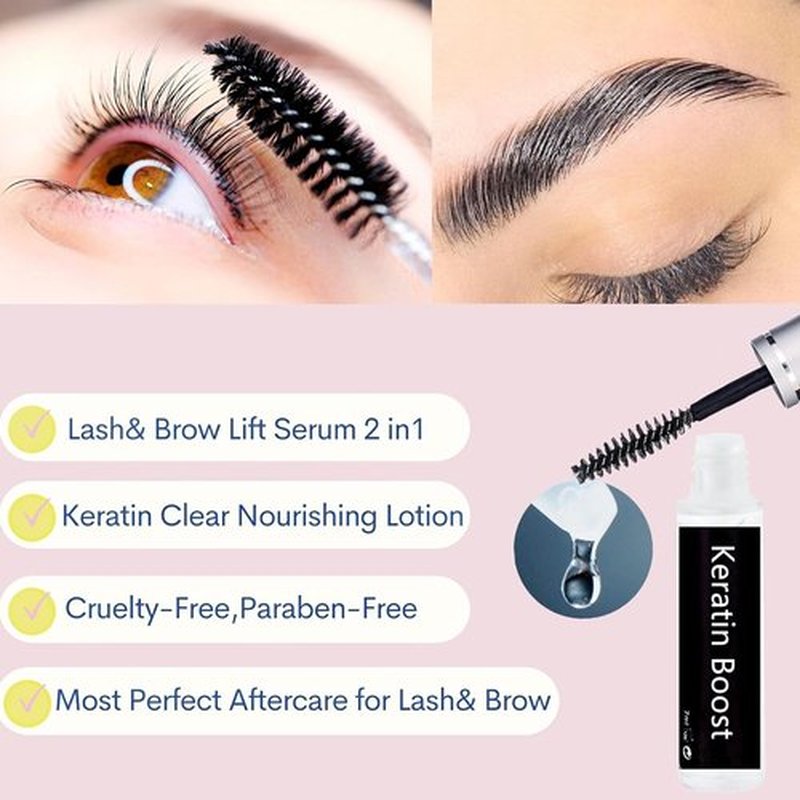 Skiennix Lash Lift Care - Brow Lamination Aftercare Nutrition | 7ml Keratin Treatment for 8 Weeks
