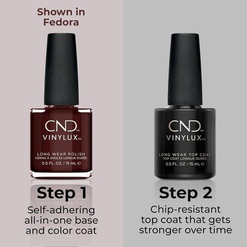 CND Vinylux Brown Nail Polish - Gel-Like Shine & Chip Resistant Formula | 0.5 Fl Oz