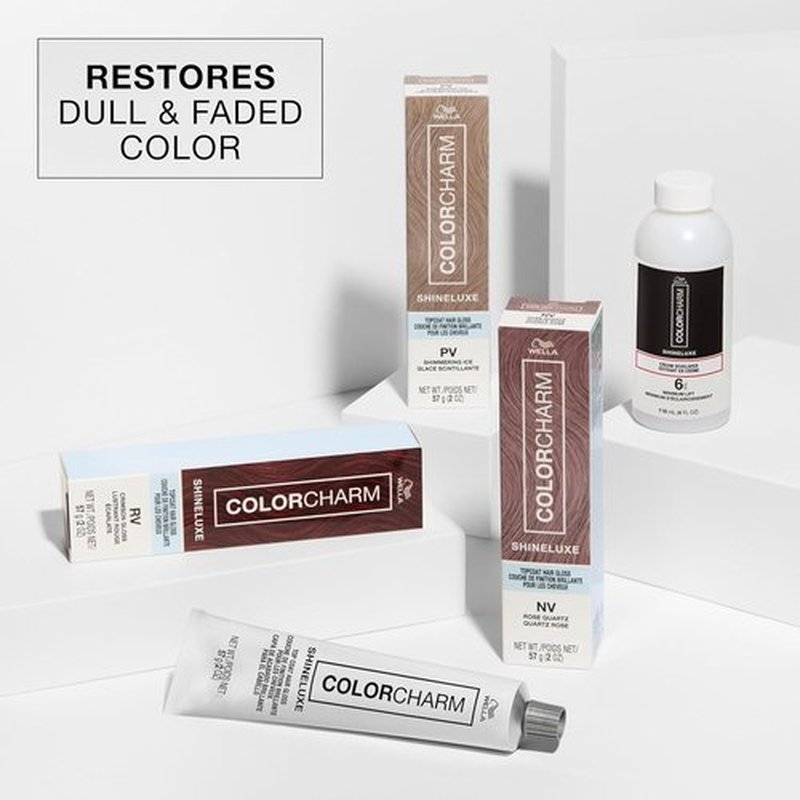 COLORCHARM ShineLuxe Cream Developer - 4 Fl Oz | Professional Hair Color Enhancer