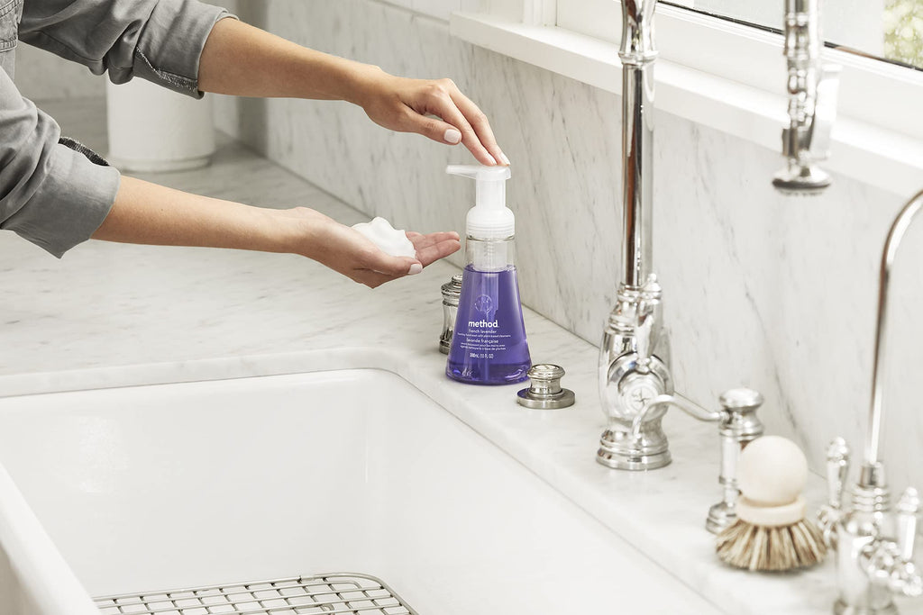 Method Foaming Hand Soap Refill, Orange Ginger, Recyclable Bottle, 28 fl oz (Pack of 4)