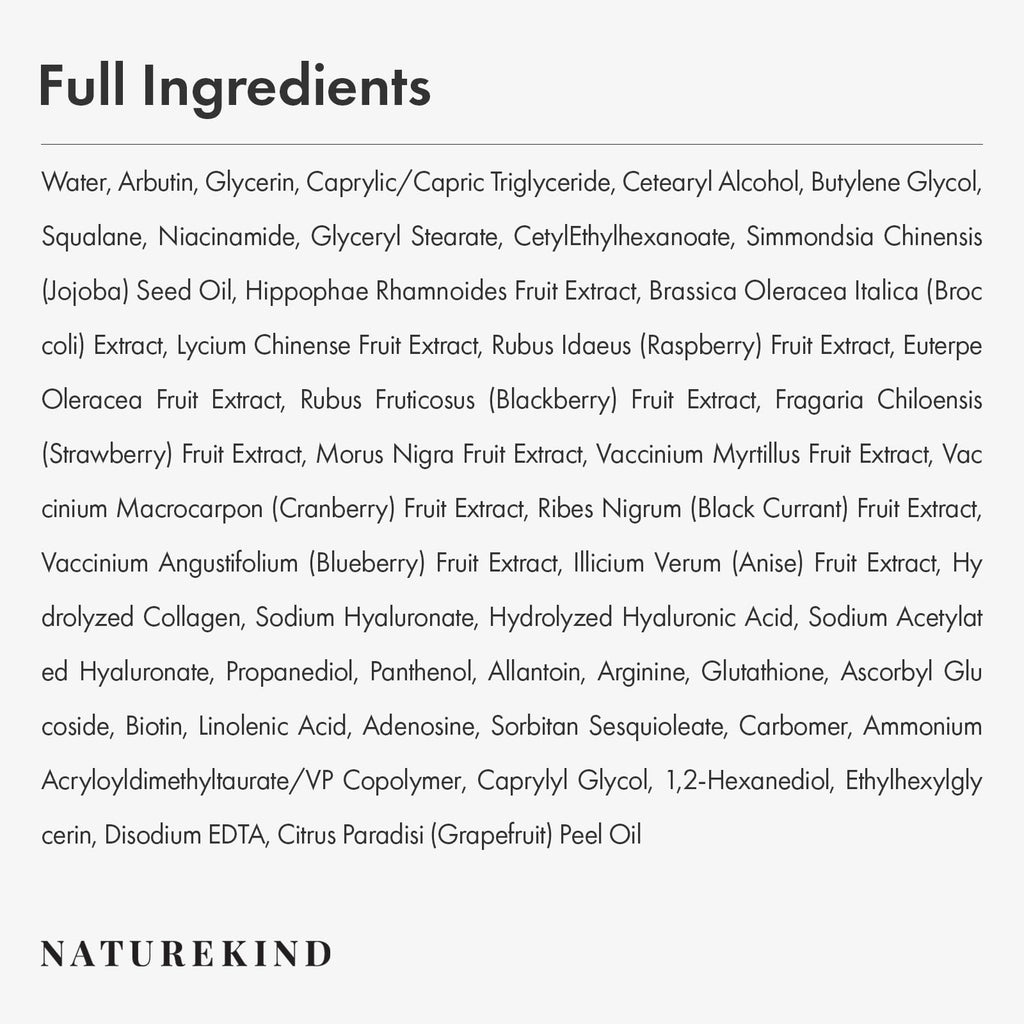 NATUREKIND Hyaluron Lifting Eye Cream, Hyaluronic Acid, 5% arbutin, Niacinamide for Puffy Eyes, Dark Spot and Fine Lines, Hydrating Under Eye Bag, Korean Skin Care, 15ml, 0.5 fl. oz.