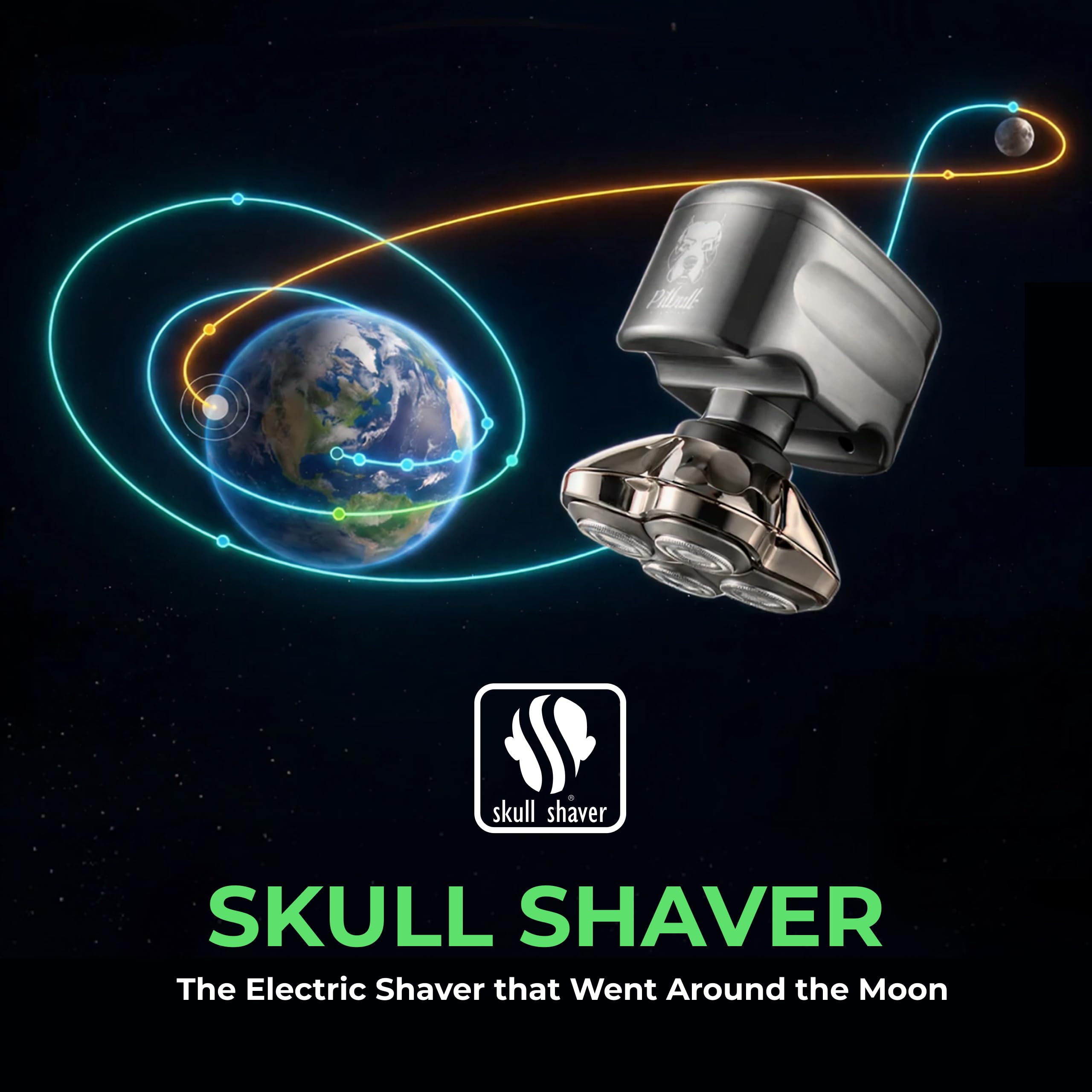 Skull Shaver Beast Clipper Pro - Home Haircut & Grooming Kit - Durable Steel Blades - Cordless Operation - Adjustable Combs - Designed for Men & Women