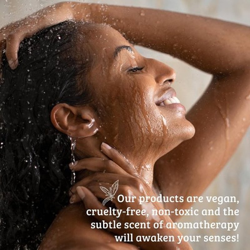 Pharmacopia Verbena Conditioner - Vegan Scalp Moisturizer with Shea Butter & Aloe Vera | 16 oz