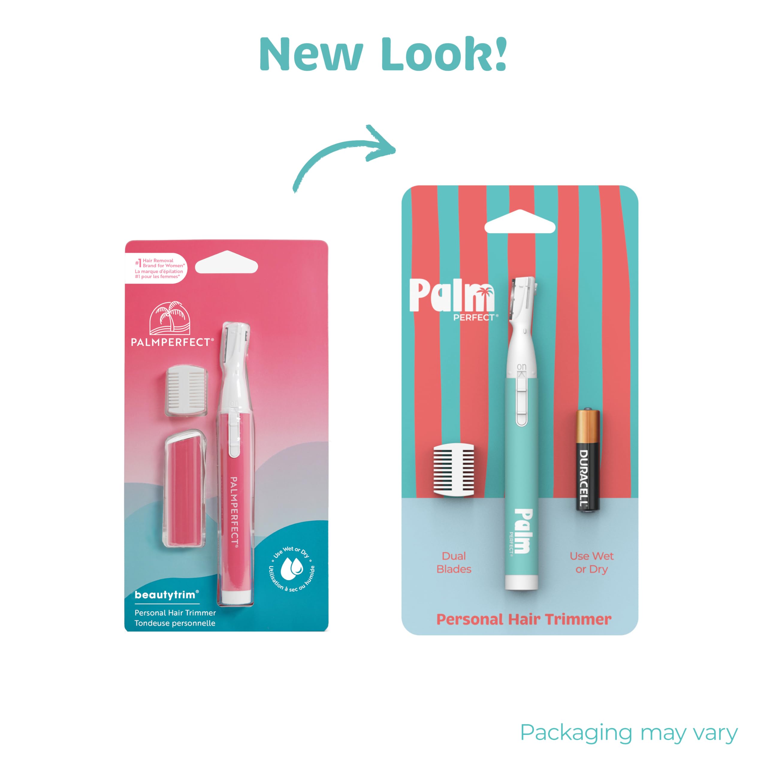 PalmPerfect Personal Hair Trimmer – Painless Precision Shaver for Eyebrows
