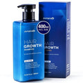 Biotin Hair Growth Shampoo for Men: Powerful Cleaning, Thickening & Strengthening Formula for Hair Loss & Thinning Hair, DHT-Blocking Root Activator with Biotin, Caffeine & Tea Tree Oil, 13.5 fl oz