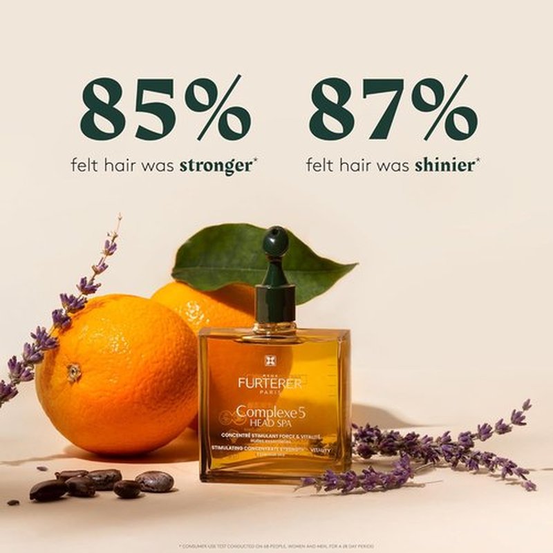 Rene Furterer Head Spa COMPLEXE 5 - Stimulating Plant Concentrate for Purifying Scalp Treatment | 1.6 oz