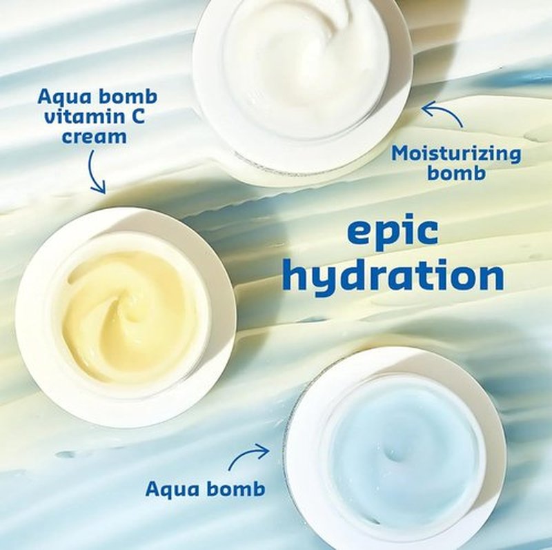 Belif Aqua Bomb Face Cream - Vitamin C & Hyaluronic Acid Moisturizer for Intense Hydration | All Skin Types